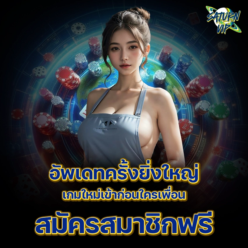 saturnvip อัพเดทครั้งยิ่งใหญ่ เกมใหม่เข้าก่อนใครเพื่อน